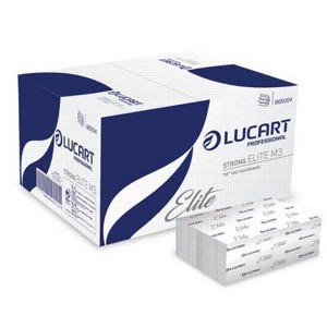 Asciugamani piegati a "M" Lucart Elite M3 3 veli 15 conf. da 125 pezzi - 865004R Foto prodotto